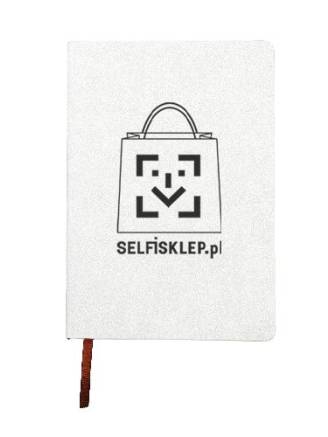 Skórzany notes A5 z logo firmy