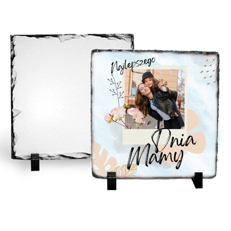 Ramka kamienna 15x15cm - Najlepszego Dnia Mamy