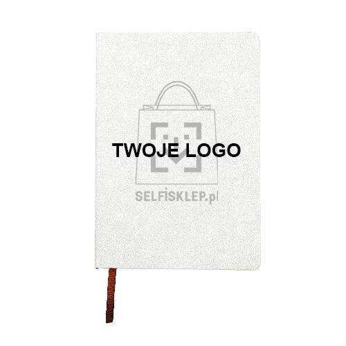 Skórzany notes A5 z logo firmy