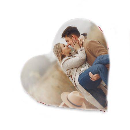 Poduszka ze zdjęciem - serce