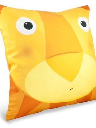 Poduszka ze zdjęciem - lew