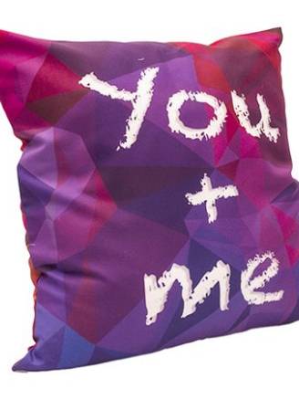 Poduszka ze zdjęciem - you+me